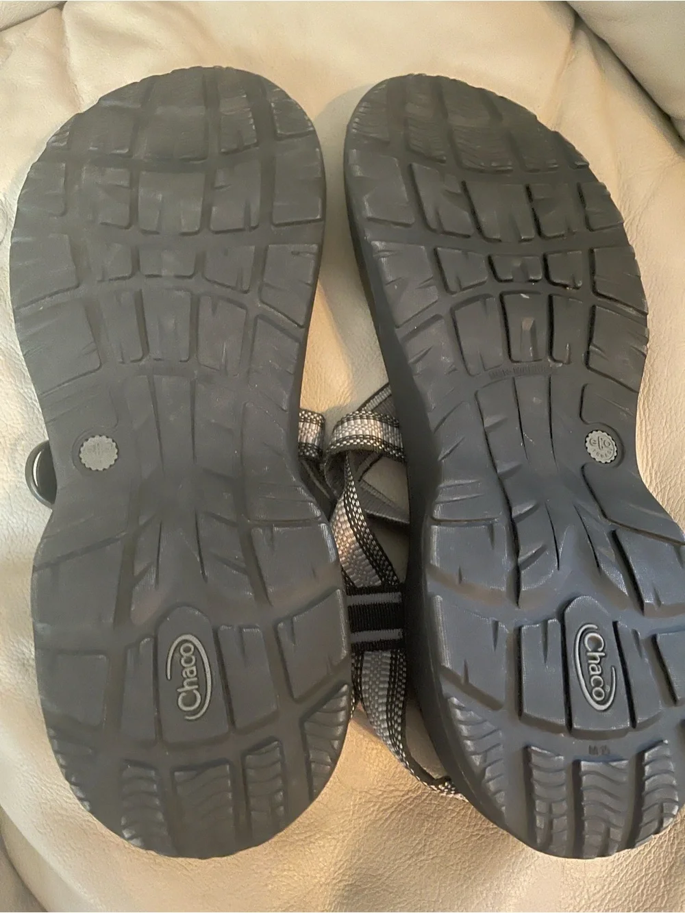Chaco Mens size 15 Black & Gray Outdoor Sandals Mens Chaco Z/Cloud Sandal - Pebble Urban Slate | Journeys main image 3
